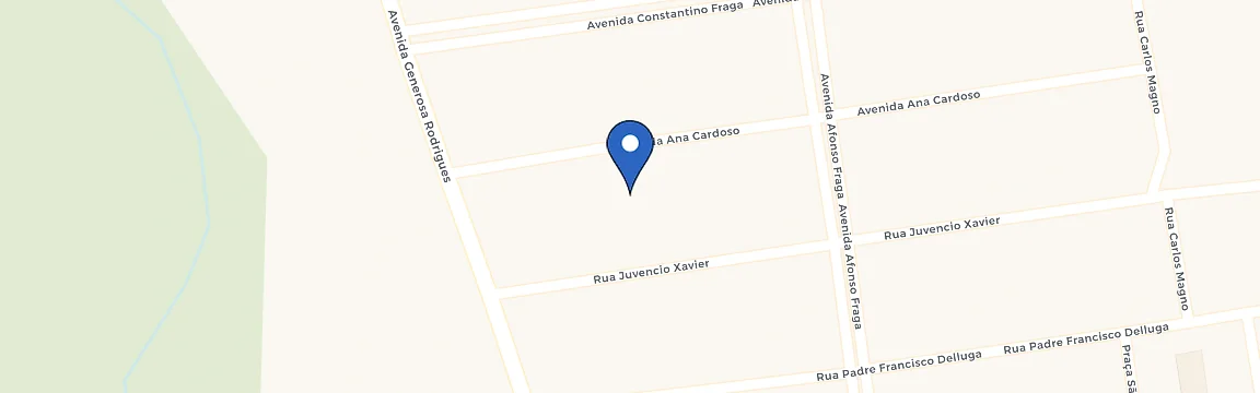 Mapa da estação Dr. Luciano Albernaz