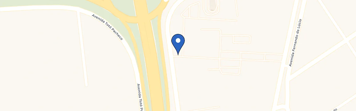 Mapa da estação Javep Chevrolet
