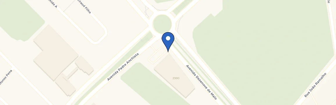 Mapa da estação Supermercado Krill - Bertioga