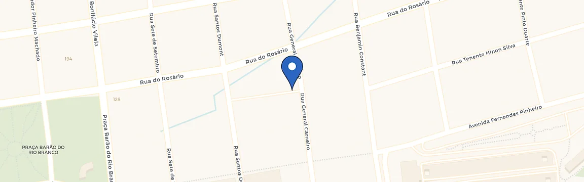 Mapa da estação Perto Do Jockey Uvaranas