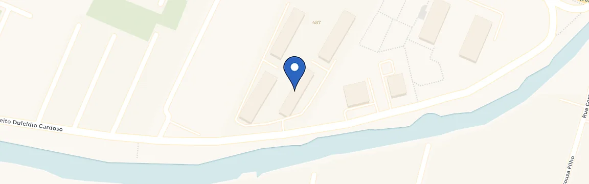 Mapa da estação Recar Paradiso