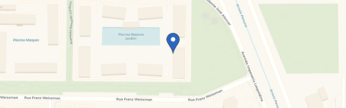 Mapa da estação Ecopoint - Reserva Jardim