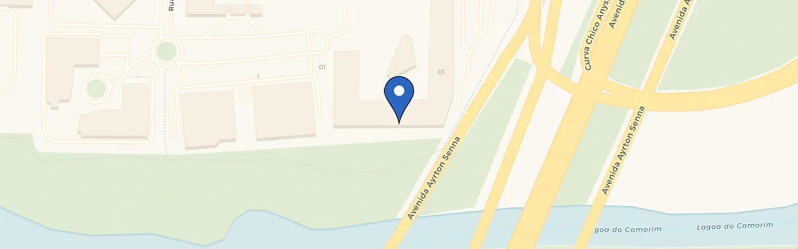 Mapa da estação Rio Office Park