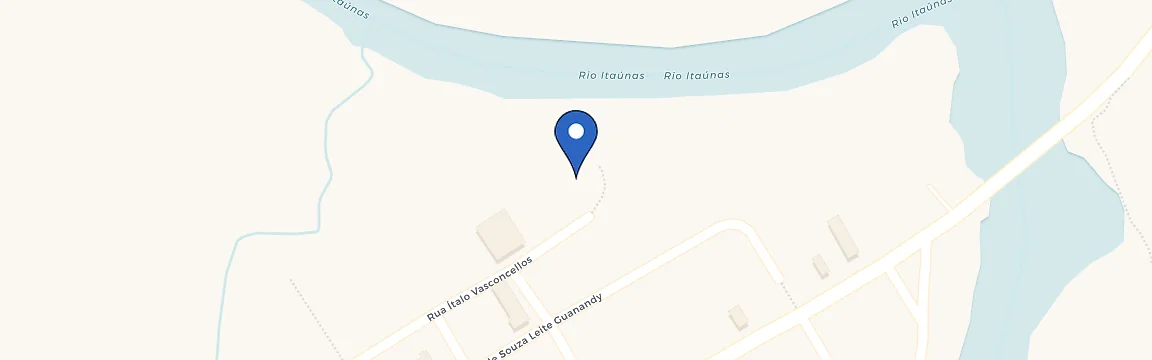 Mapa da estação Pousada Mangue Seco