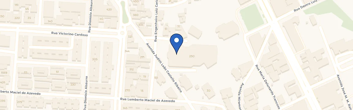 Mapa da estação EcoDot. Carone - Jardim Camburi