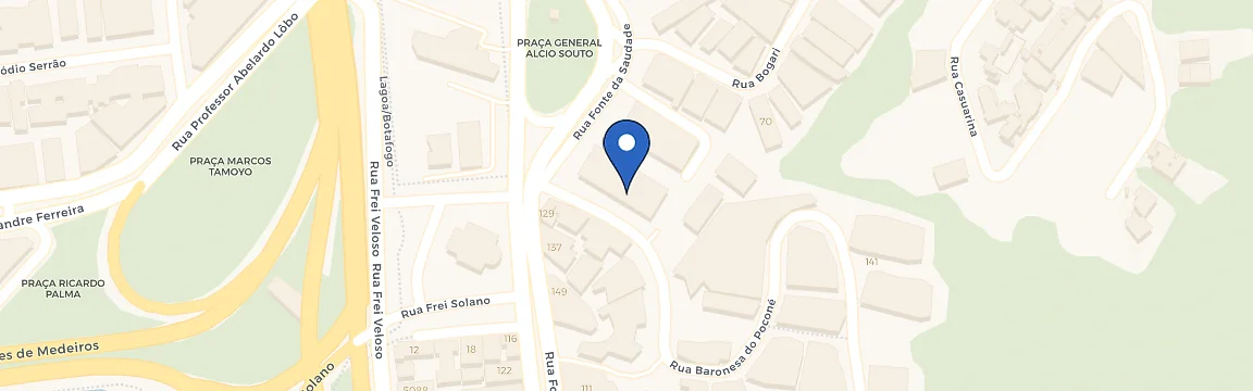 Mapa da estação Cond. Santa Margarida Maria