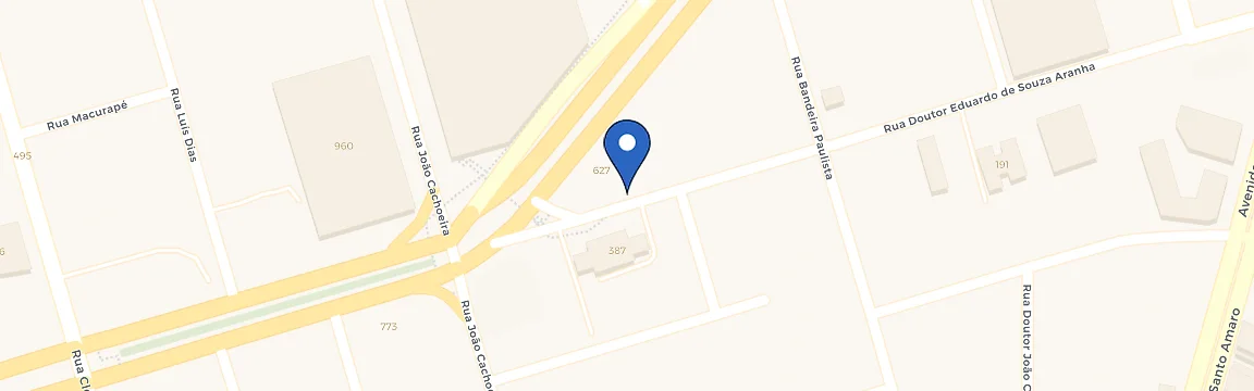 Mapa da estação Juscelino Plaza 1