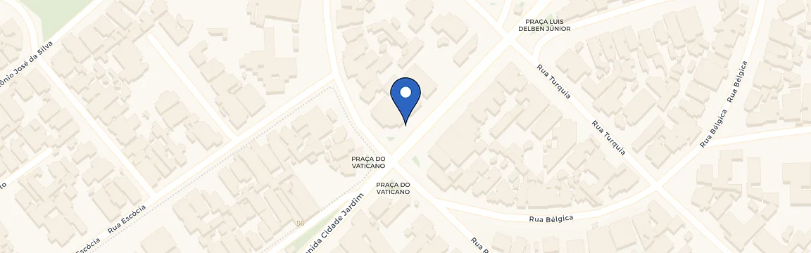 Mapa da estação Enel Juicebox | Volvo Intercar Jardins