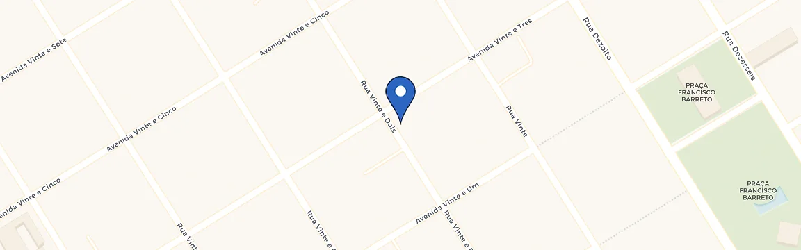 Mapa da estação Senhora Cafeteria - G Cargas