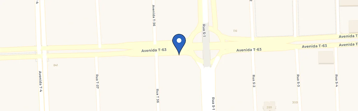 Mapa da estação Auto Posto Chafariz