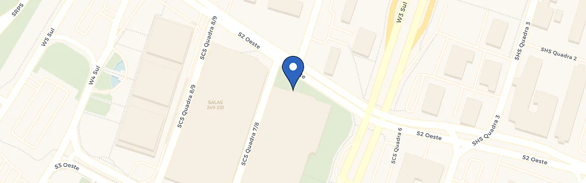 Mapa da estação Módulo Mobi - Pátio Brasil