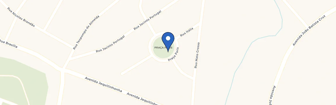 Mapa da estação Pousada Vale Jequi