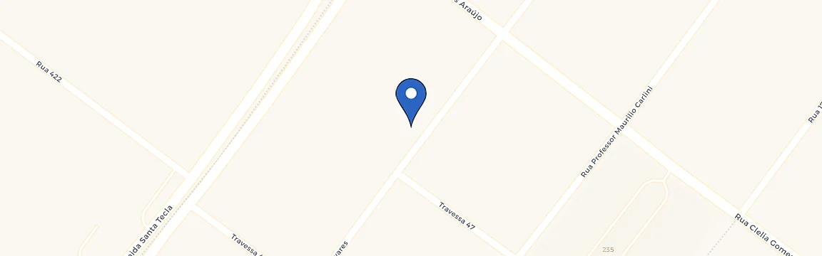 Mapa da estação Condomínio Angus