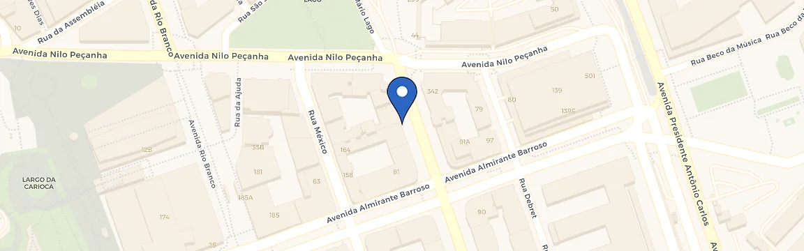 Mapa da estação Rede Ecovagas - Zletric - Estapar Edifício Torre Almirante