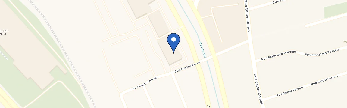 Mapa da estação Concessionária Volvo - Andreta