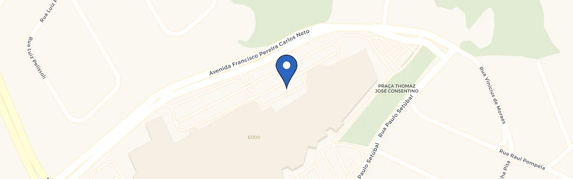 Mapa da estação Maxi Shopping Jundiaí