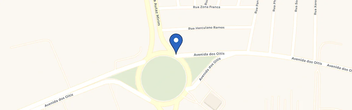 Mapa da estação Poraquê
