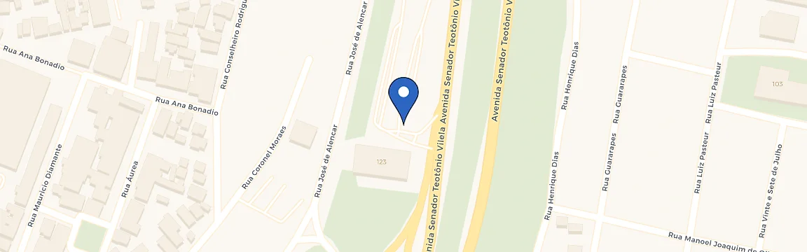 Mapa da estação Exclusivo GCM Prefeitura Municipal - SJC