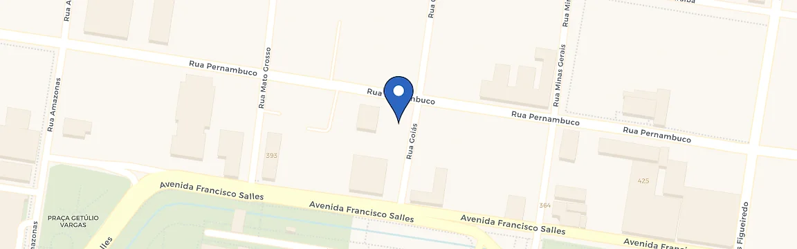 Mapa da estação Estacionamento Minha Vaga
