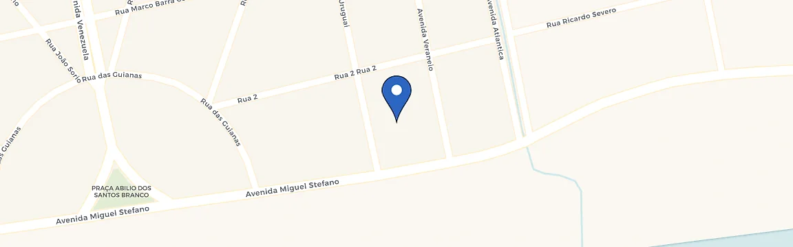 Mapa da estação Hotel Doral Guarujá