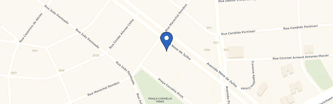 Mapa da estação Zletric | Savegnago Ribeirão Preto