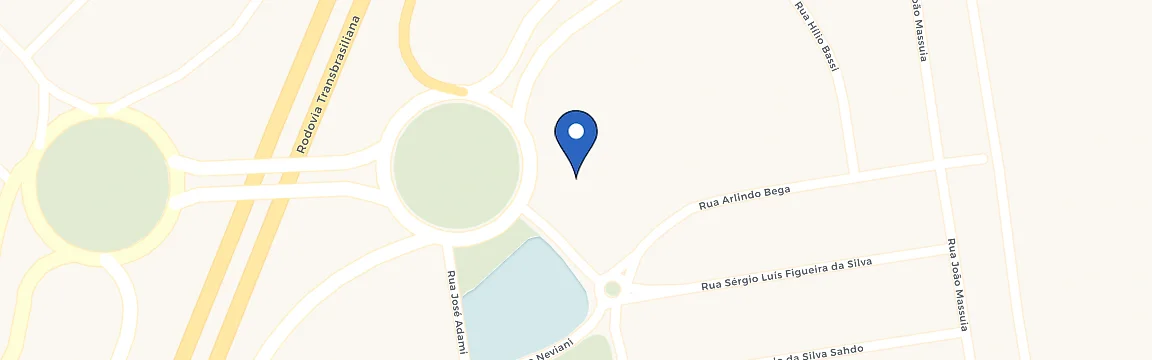 Mapa da estação Posto Brazilian