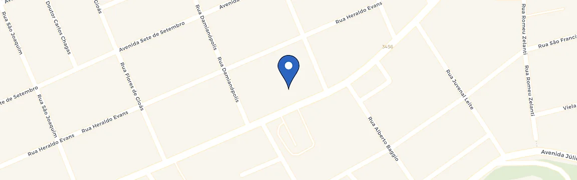 Mapa da estação Megasom Store Prime