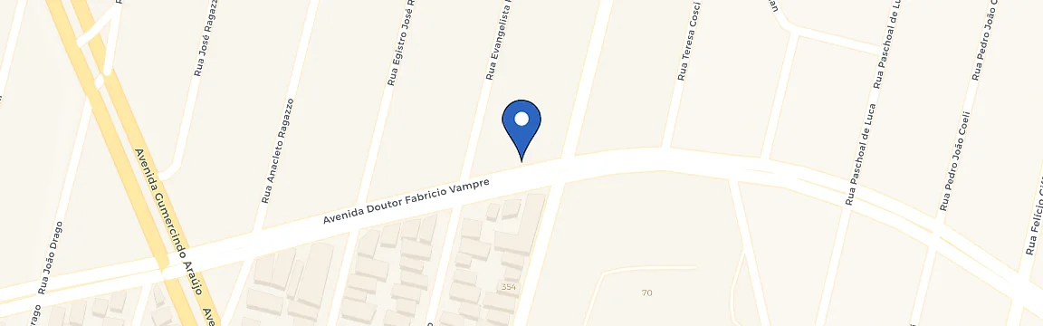 Mapa da estação Limeira