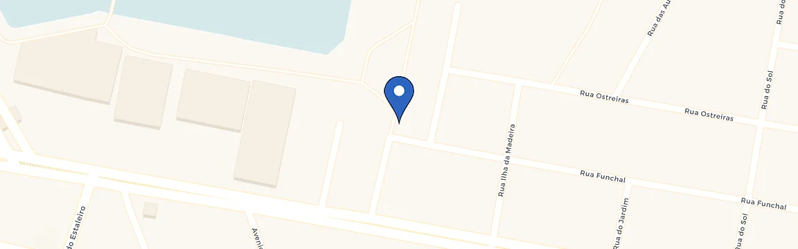 Mapa da estação Iate Clube De Santos