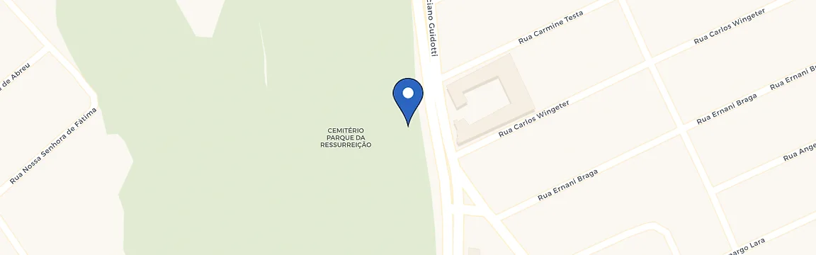Mapa da estação Parque Da Ressurreição - Memorial