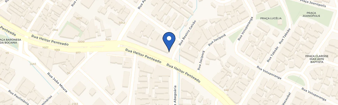 Mapa da estação Porsche Center | São Paulo Oeste