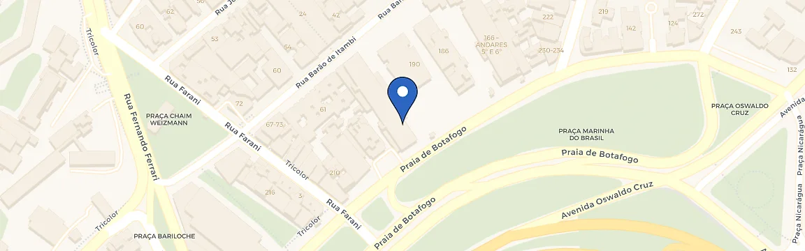 Mapa da estação Zletric FGV RJ