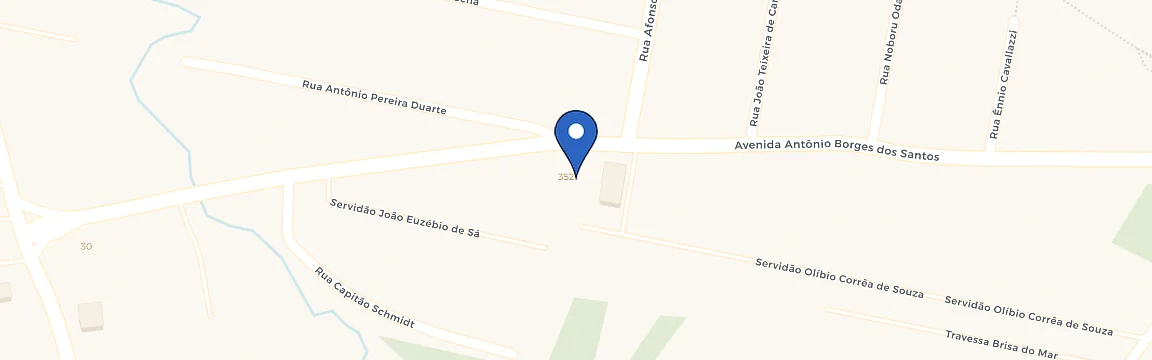 Mapa da estação Pousada Santa Ana