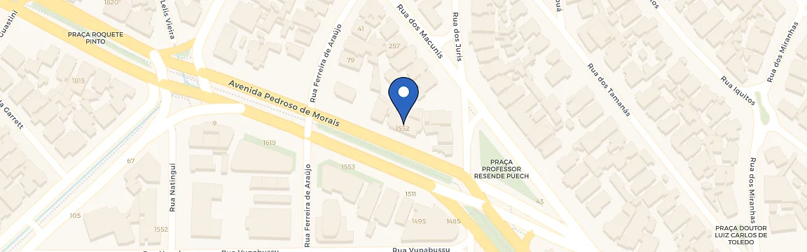 Mapa da estação Audi Center | Sorana Pinheiros