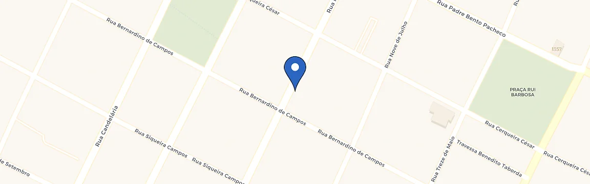 Mapa da estação Esfiha Centro Indaiatuba
