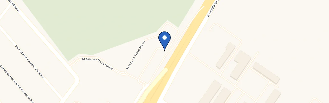 Mapa da estação Trevo Motel