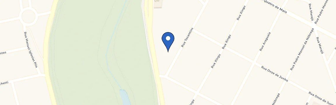 Mapa da estação Esfiha Drive Indaiatuba