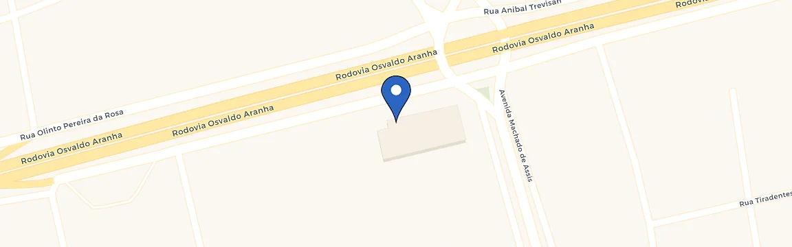 Mapa da estação Restaurante Raabelândia