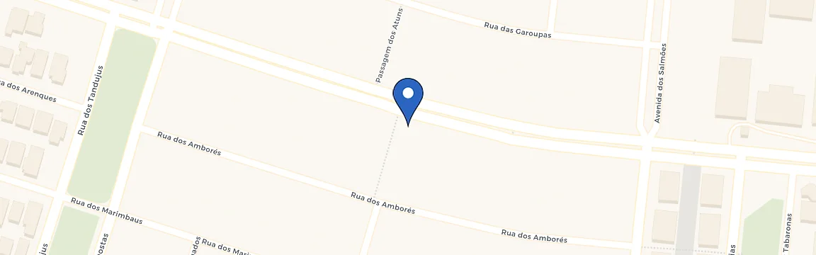 Mapa da estação Suites Jurerê