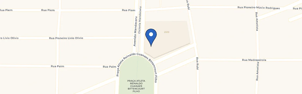 Mapa da estação Cia Charge - Maringa