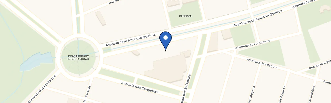 Mapa da estação Bernardao Supermercado