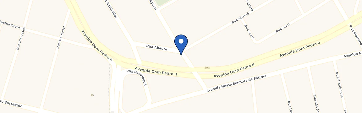 Mapa da estação Power Charge