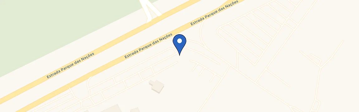 Mapa da estação Arena Beira Lago