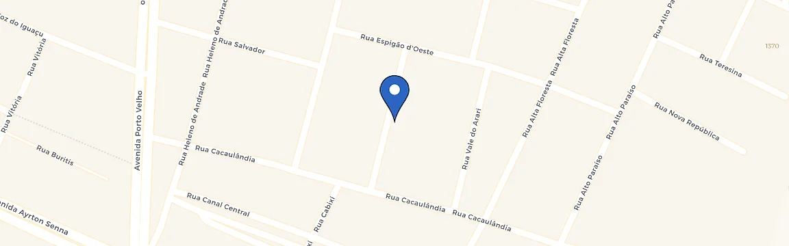 Mapa da estação Eletrocar