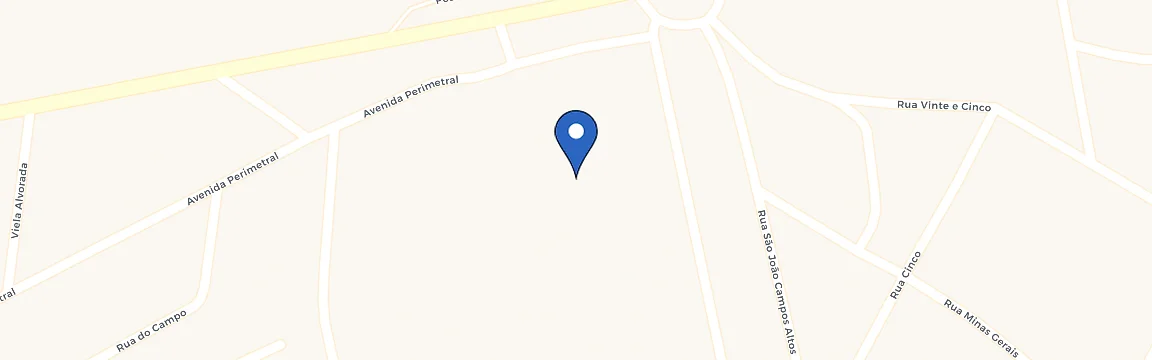 Mapa da estação Atacadao