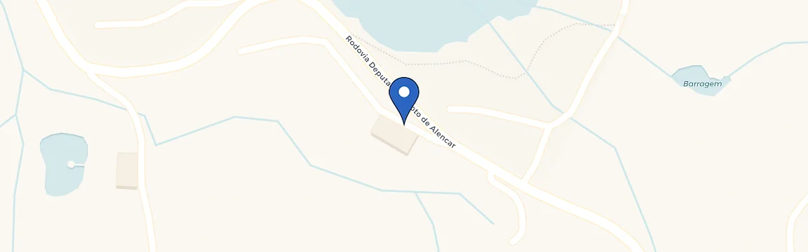Mapa da estação BR Super Carga - Guaramiranga Boulevard - Guaramiranga