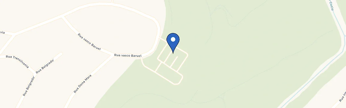 Mapa da estação São Fernando Golf Club