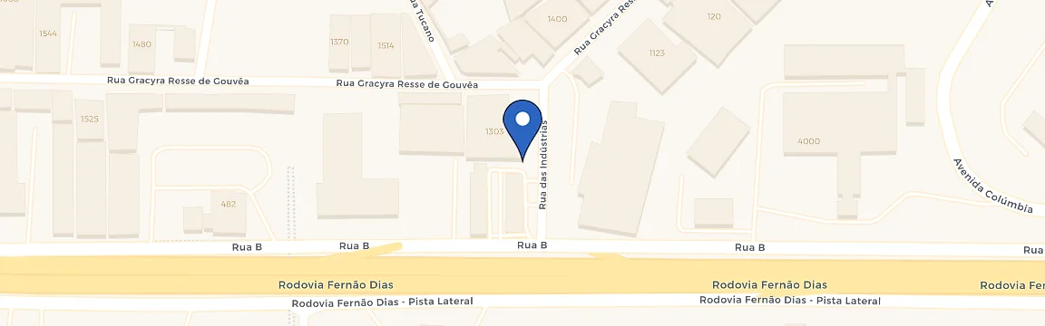 Mapa da estação Posto Villa Dallas