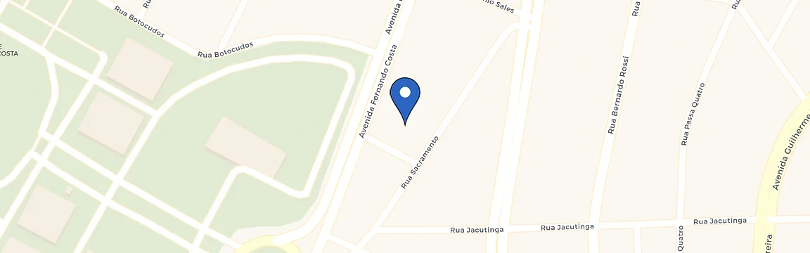 Mapa da estação Hotel Bombonato