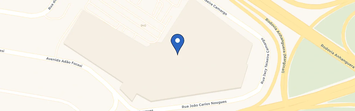 Mapa da estação Campinas Shopping